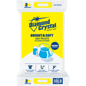 Diamond Crystal Bright & Soft Water Softener Salt Pellets